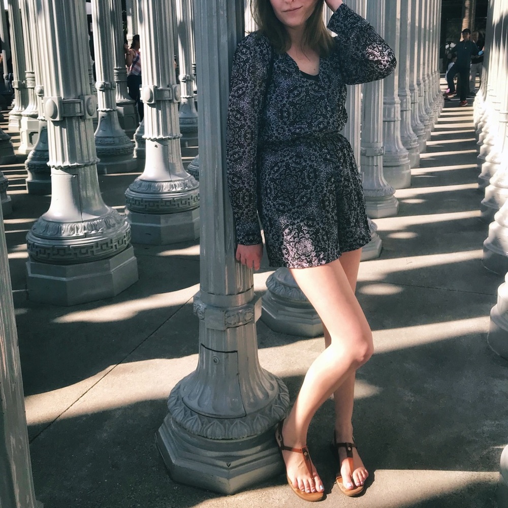 **LAST CHANCE** BCBG Kaleidoscope Snake Romper